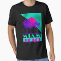 Miami Beach 80s Retro Logo by Kolsab