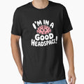 I'm In a Good Headspace! Funny Brain Pun by PMCreative