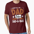 Funny Dad Joke Quote – "I Keep All My Dad Jokes in a Dad-A-Base" – Gift Idea for Fathers by karibov