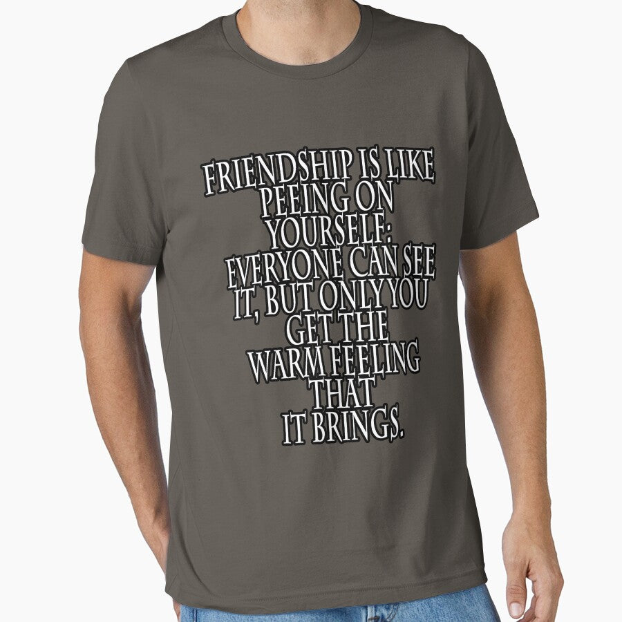 Funny Tshirt - Friendship by Fennic
