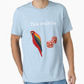 Parrot with dice, or is it Paradise? by PopularTheory