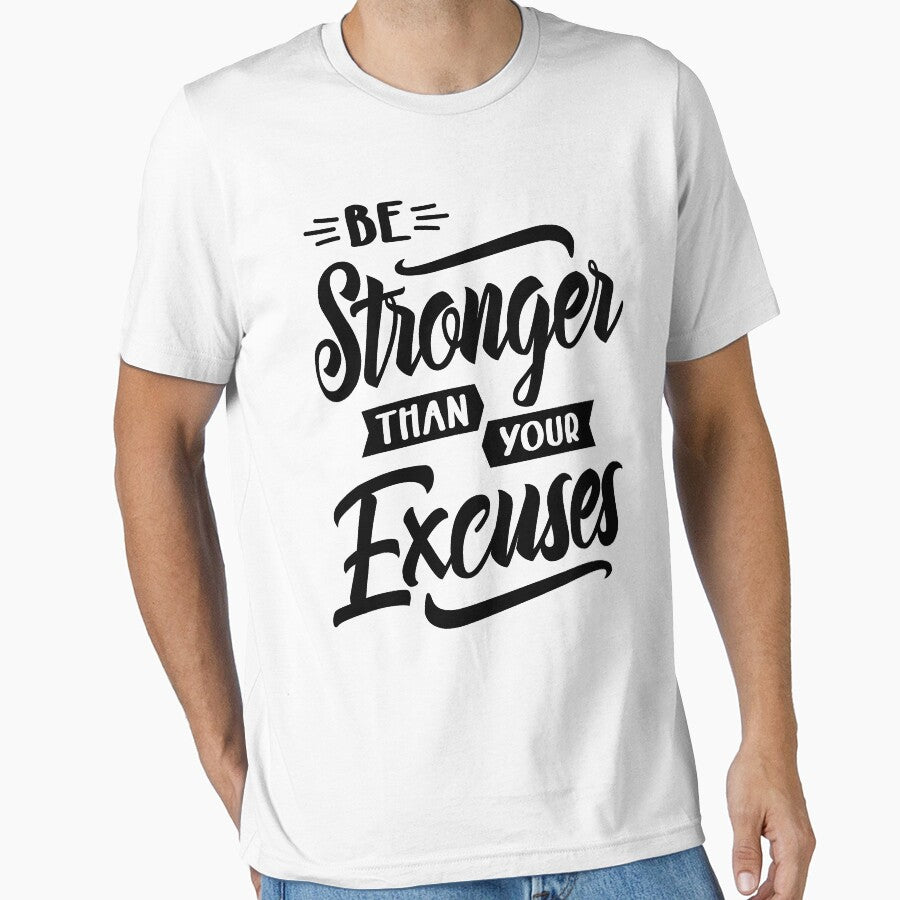 Be Stronger Than Your Excuses Motivational Gift by cidolopez