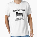 Newton's First Law- Funny Physics Joke by the-elements
