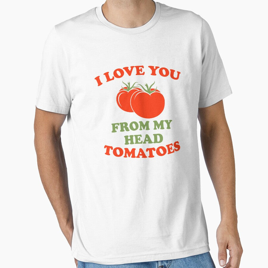 I Love You From My Head Tomatoes by Mad Over Store