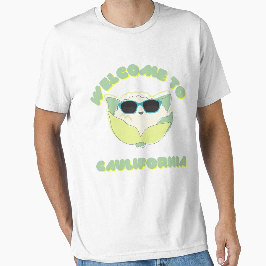 Welcome To Caulifornia Cauliflower Pun by Tasha McGlashan