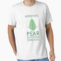 Meditation Cute Pear Pun Design by StudioUnrefined