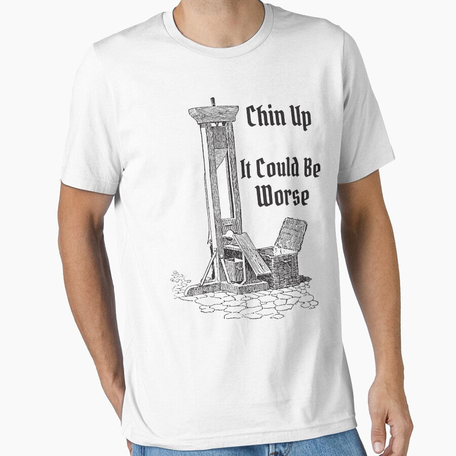 Chin Up It Could Be Worse Guillotine by Rockstorr