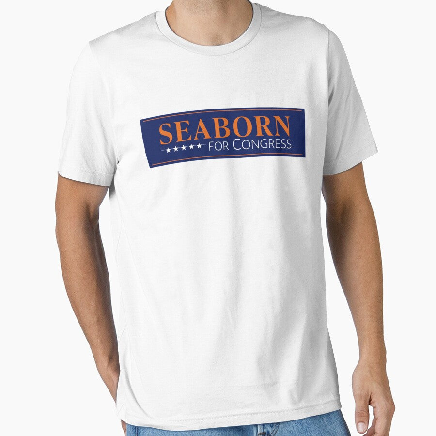 Seaborn For Congress (Orange Navy) by wendyjenn