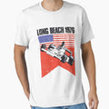 Long Beach Grand Prix 1976 - vintage worn print by retropetrol