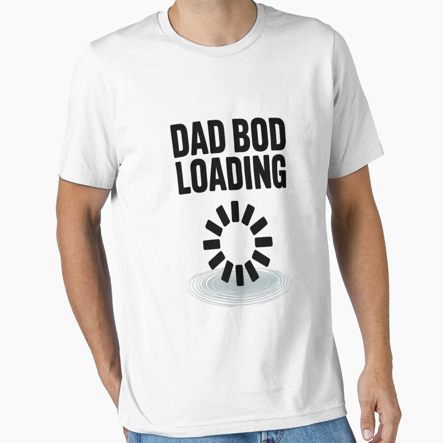 Dad Bod Loading Fathers Day Daddy Humor by NicolaMail