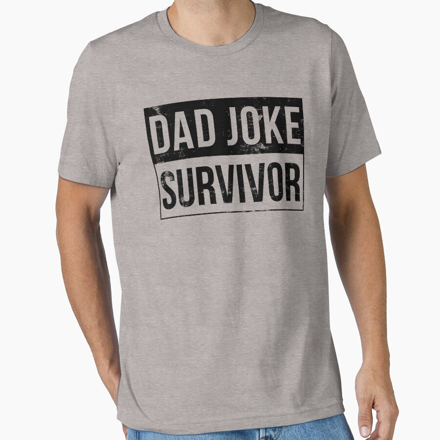 Dad Joke Survivor T-Shirt by boldshirts