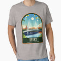 Derry Vintage Travel Illustration by HomeLivingCo
