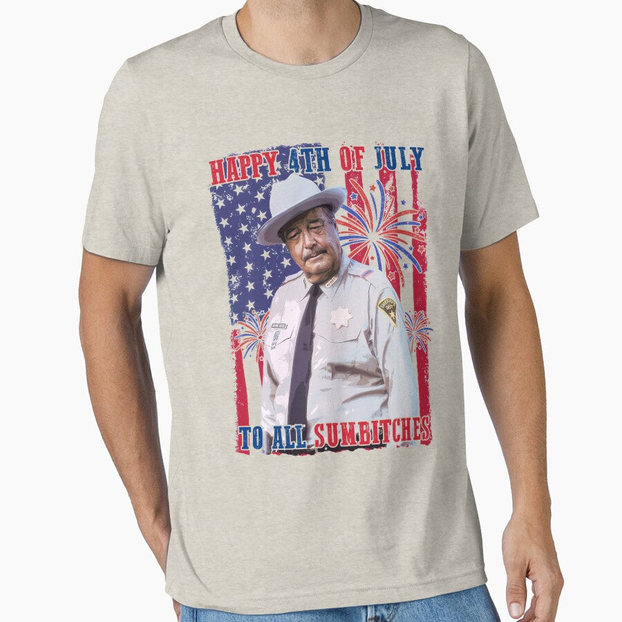 Funny Happy 4th Of July To All Sumbitches by SHOPATOR