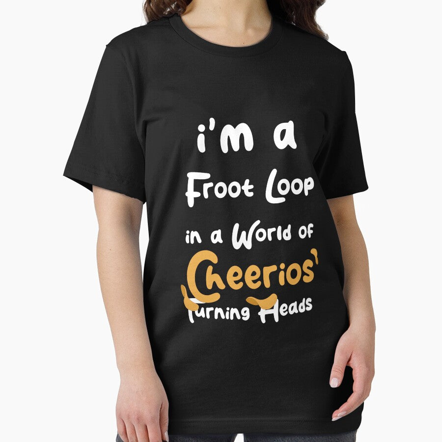 funny froot loop in a world of cheerios food lover by TownDesigns