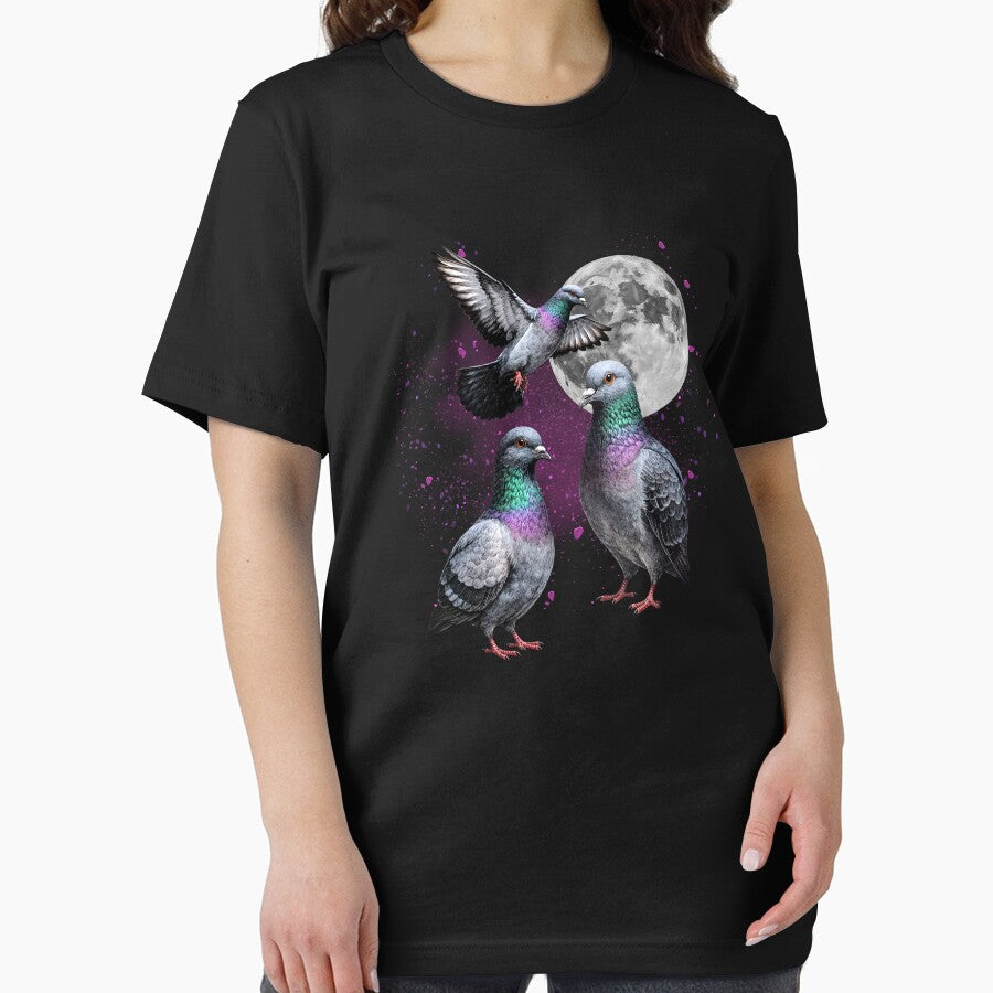 Three Pigeon Moon by iMojira