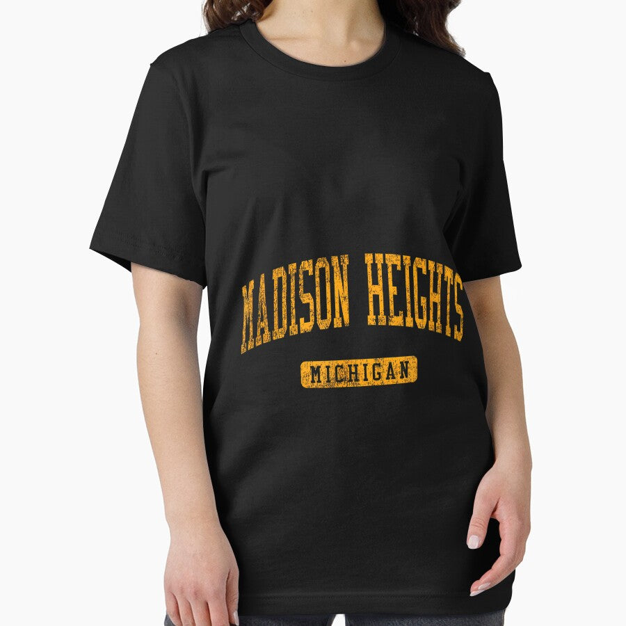 Madison Heights MI Vintage Athletic Sports Design JG3 by KristineLi