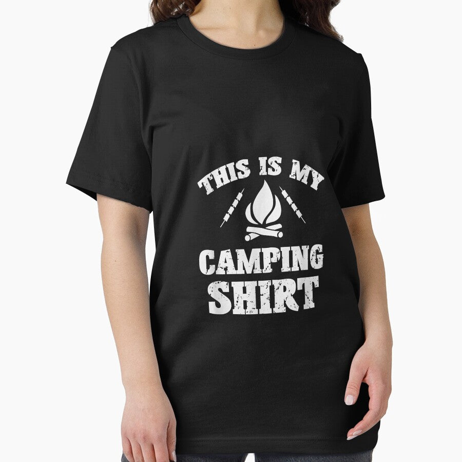 This Is My Camping Shirt Novelty Camper Gift by AbelBahringer