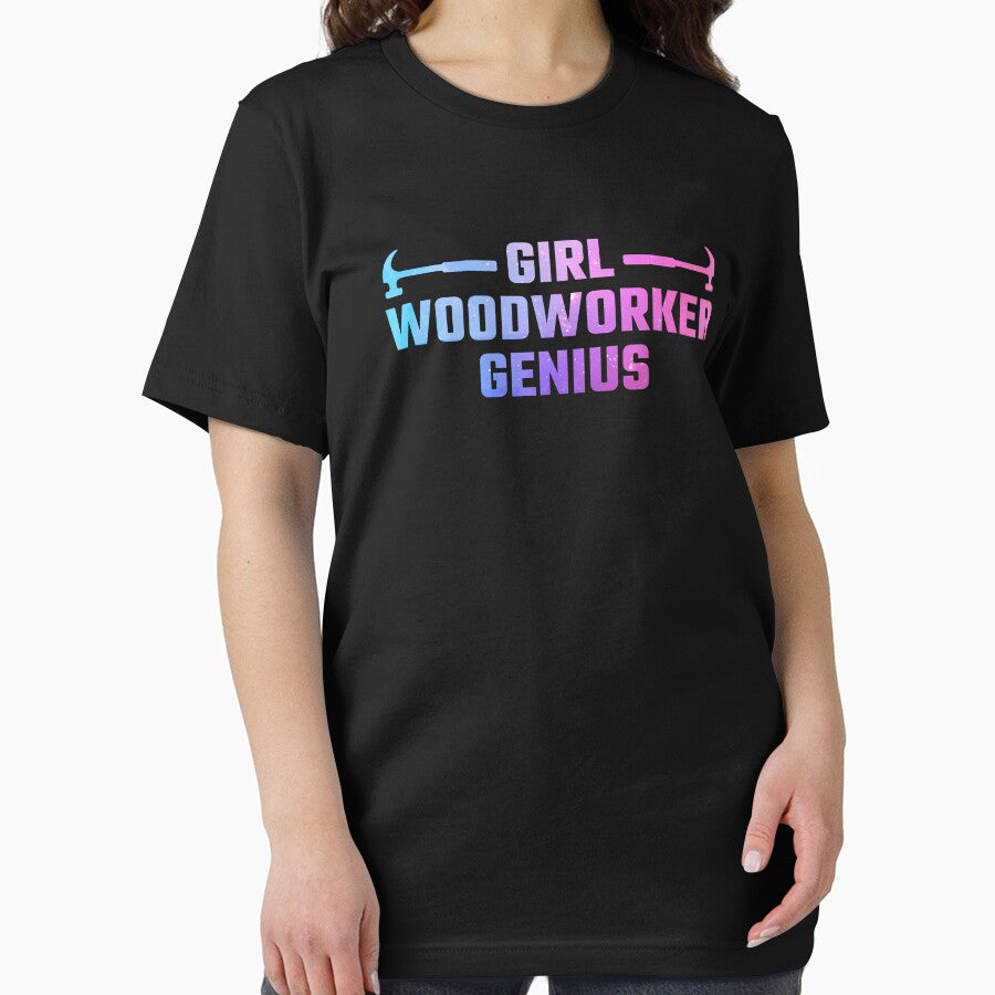 funny girl - funny woodworking quote woodworking quotes by WangsArt