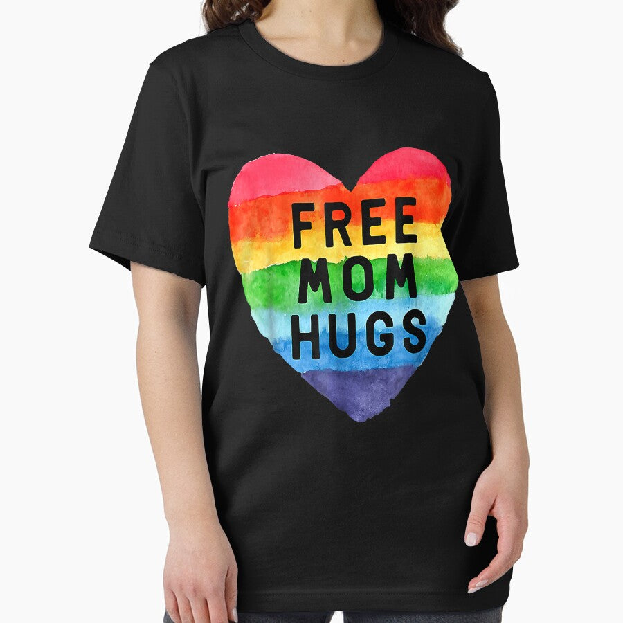 Free Mom Hugs Rainbow Pride LGBT by ArthurClaessens