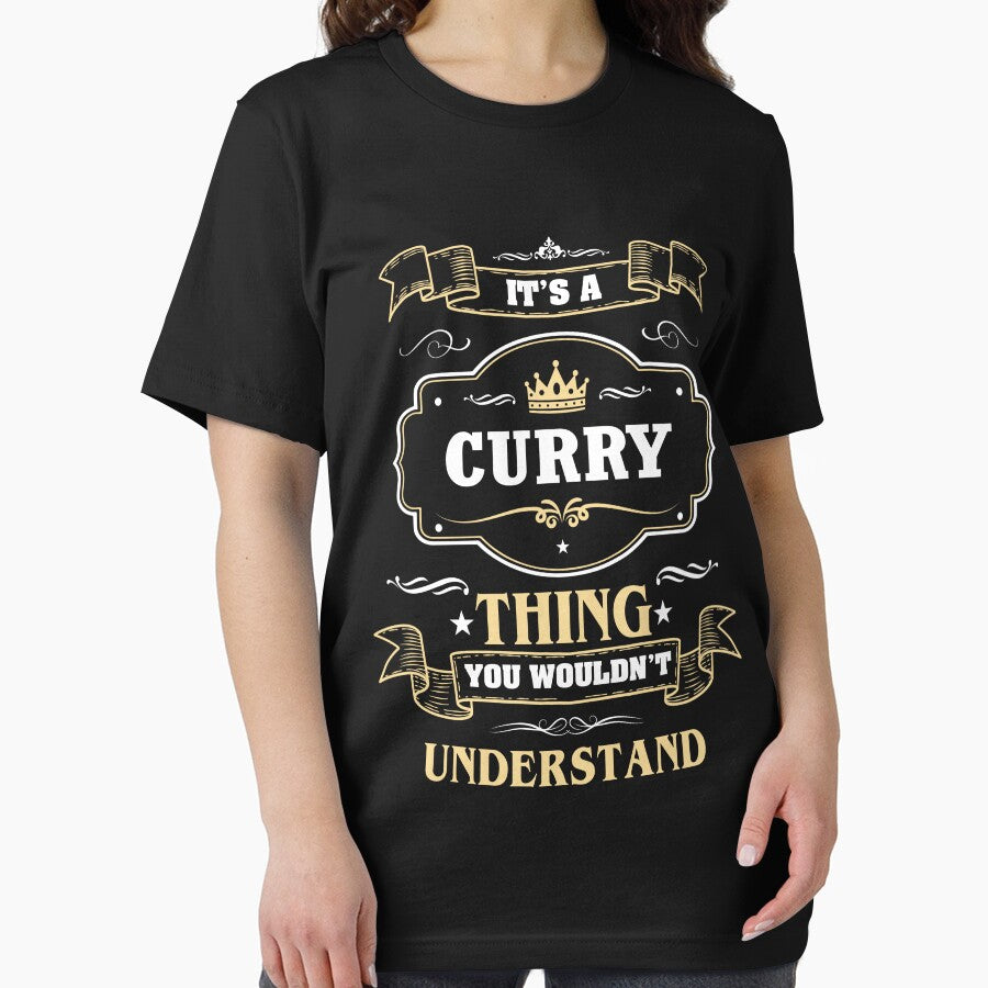 It Is A Curry Thing You Wouldn't Understand Curry Name Shirt by GensBarlow