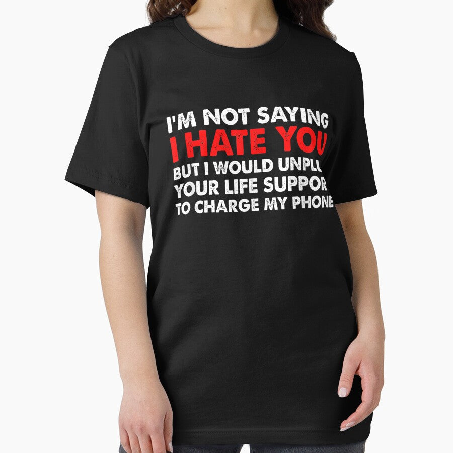 Funny Sarcastic Phone Charger Meme Quote by sigrunsartcave