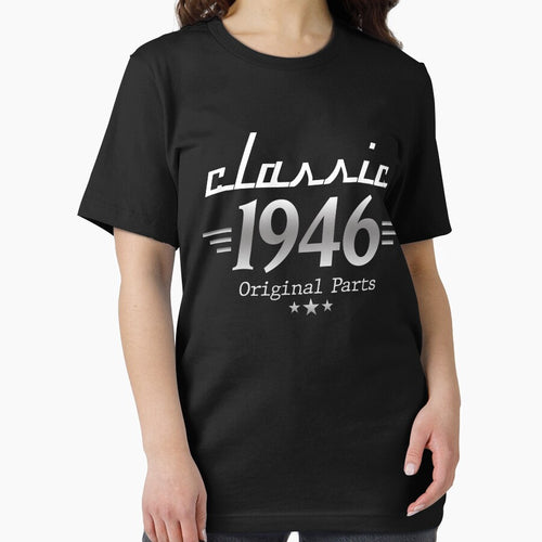 1946 Classic Car 80th Birthday Gift Distressed Design by FernaRoje
