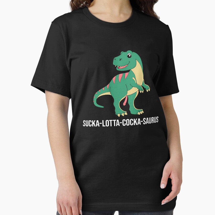 Sucka Lotta Cocka Saurus Funny by PatternGallery