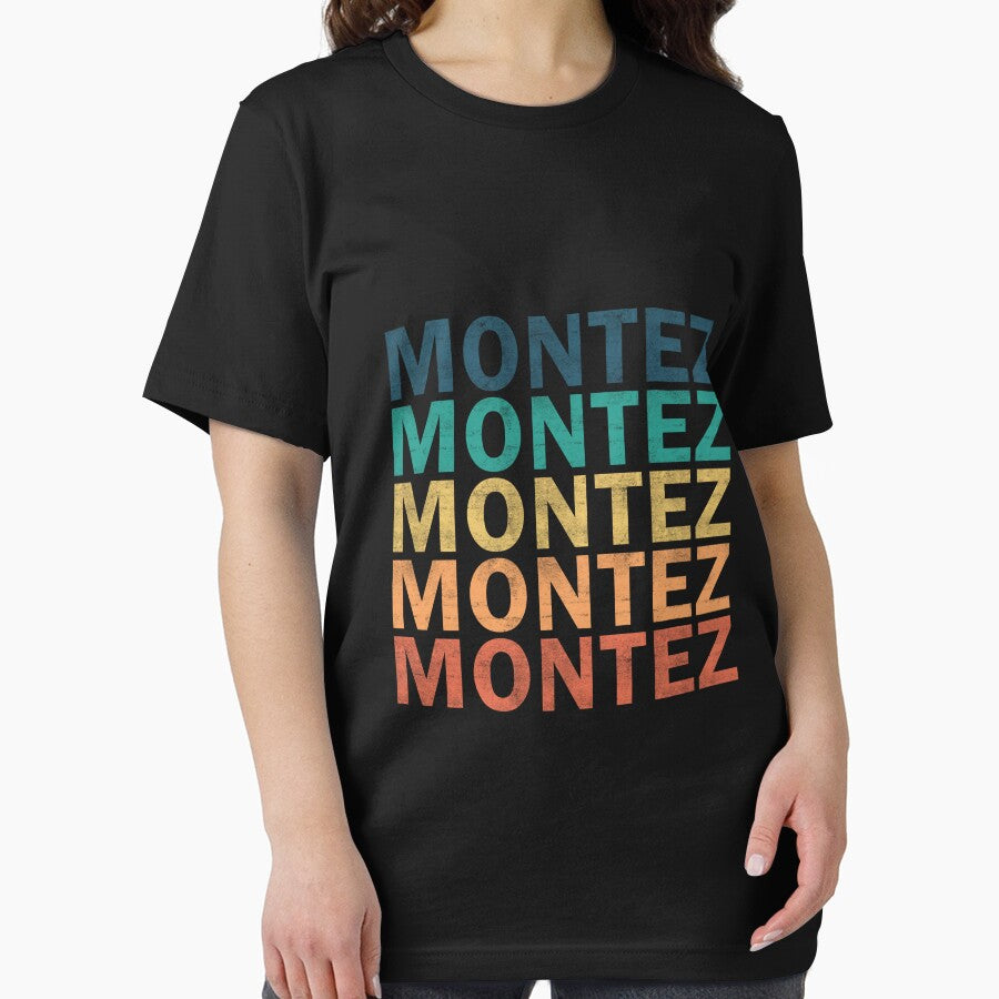 Montez Name T Shirt - Montez Vintage Retro Name Gift Item Tee by masondilla