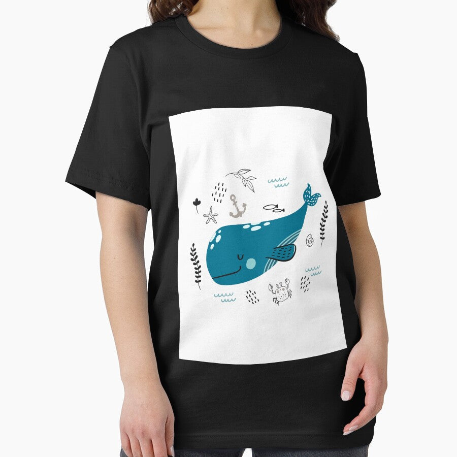 Hand Drawn Whale by GIOAGIFORD