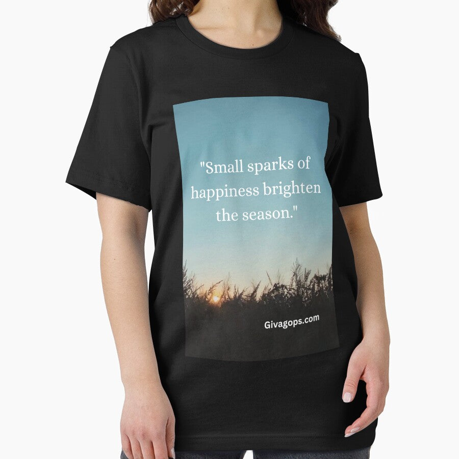"Small sparks of happiness brighten the season." by CUTESTUFFnow
