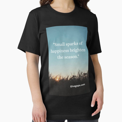 "Small sparks of happiness brighten the season." by CUTESTUFFnow