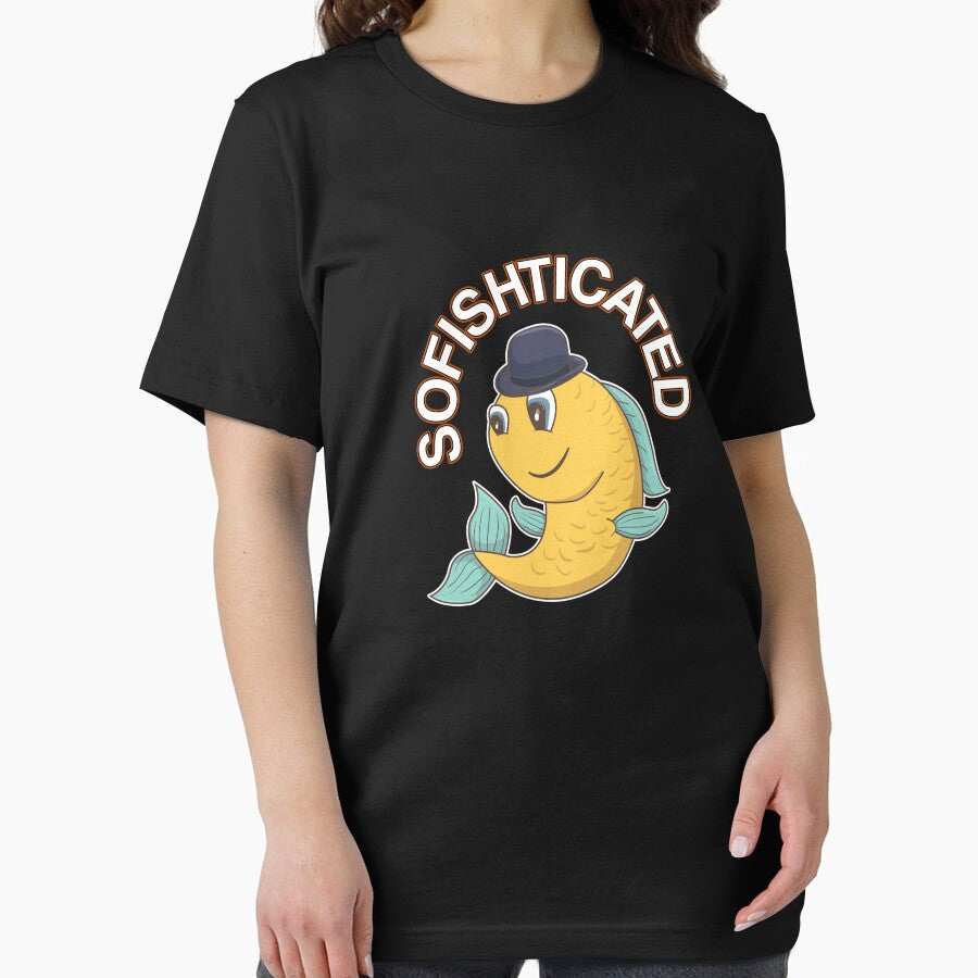 Sofishticated Punny Sophisticated Fish Pun by perfectpresents