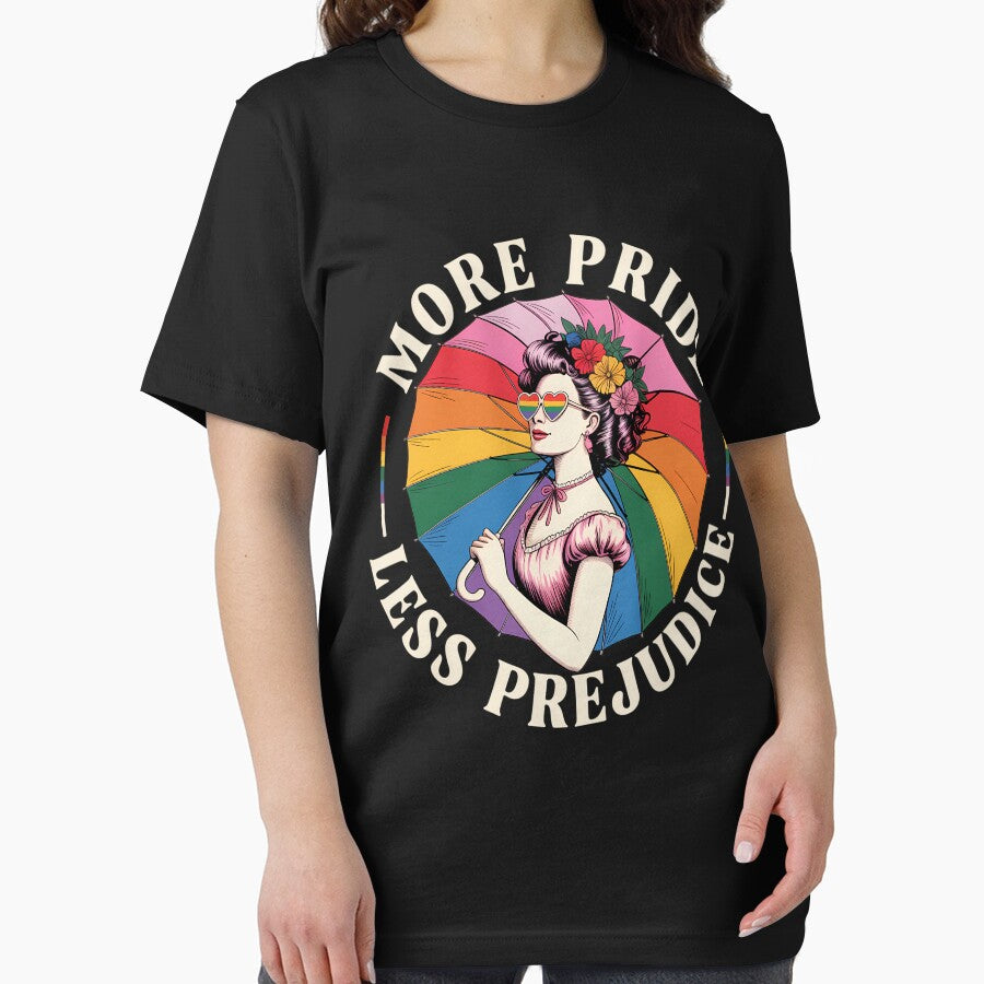 More Pride Less Prejudice LGBT Proud Ally Pride Month by brynatshop
