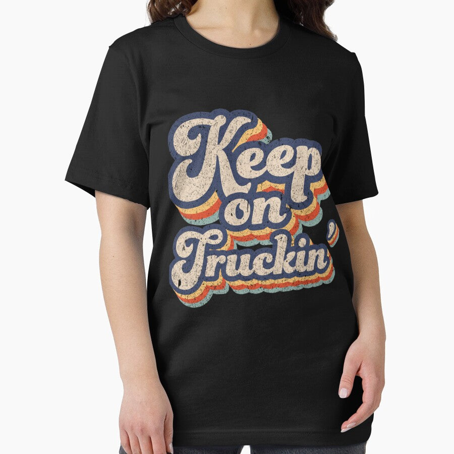 Keep on truckin Retro Vintage by KatrinaOkuneva