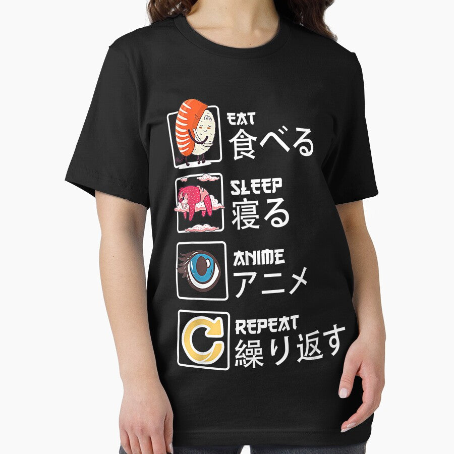 Eat Sleep Anime Repeat by Butterfilei