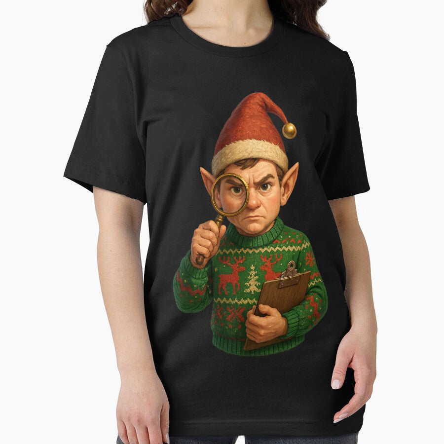 Christmas Elf Documentation Audit Office Humor by I AM BRO