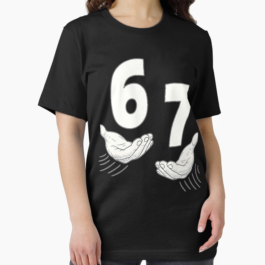 Six Seven 67 ,Kids 67 Youth Boys 6-7 Meme Hands by IdealDo