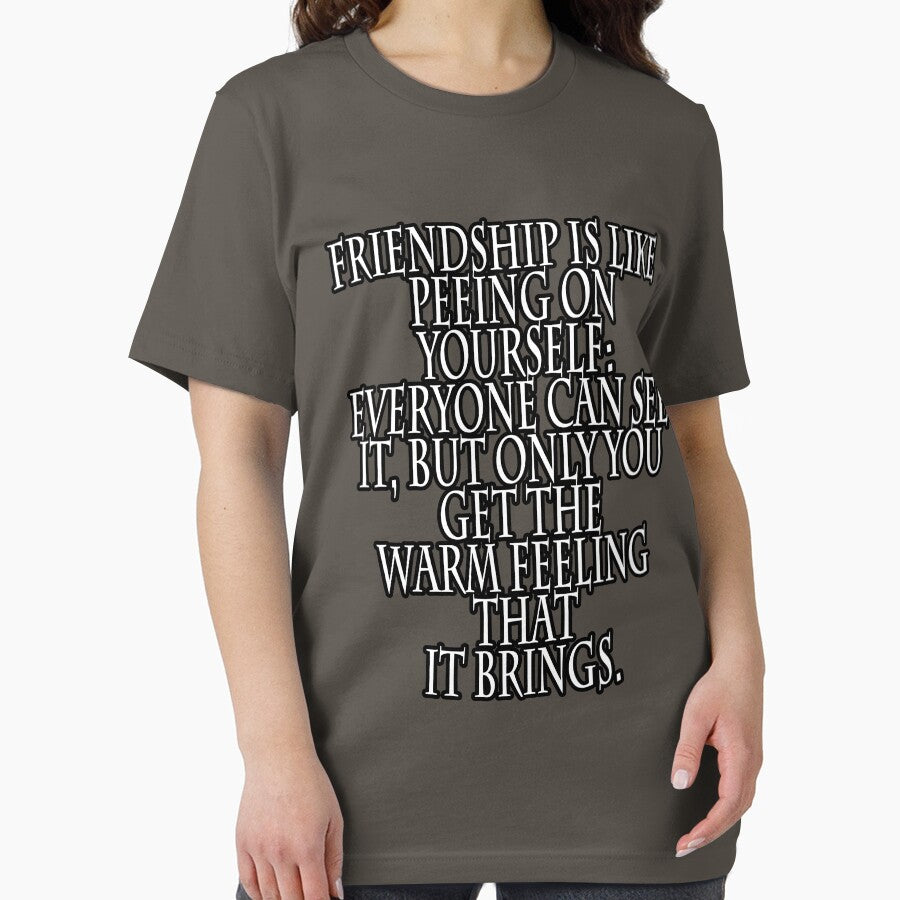 Funny Tshirt - Friendship by Fennic