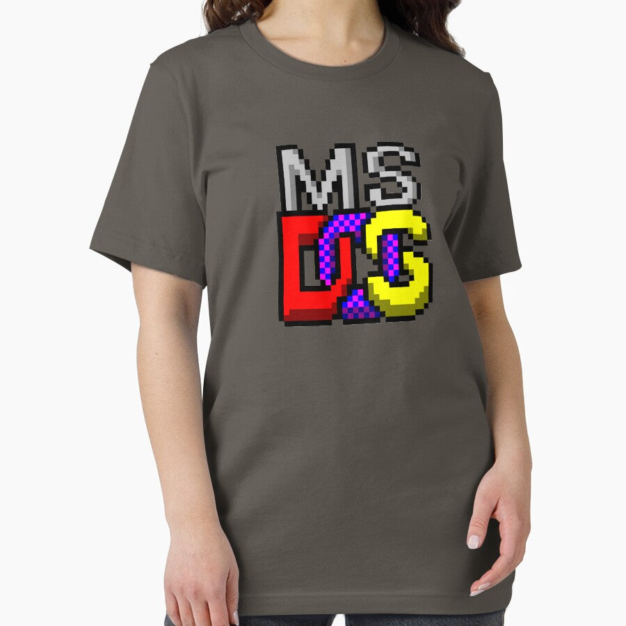 MS-DOS Icon Retro Pixel Computer Symbol by hangman3d