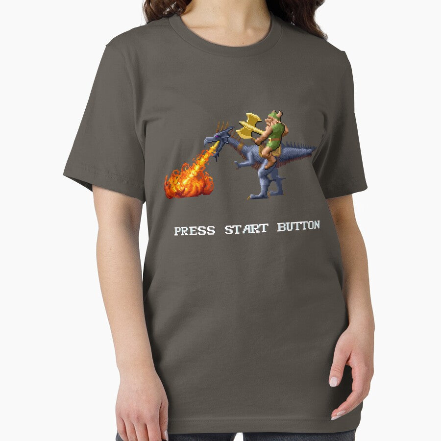 Golden Axe Pixel Style- Retro DOS game fan shirt #2 by hangman3d