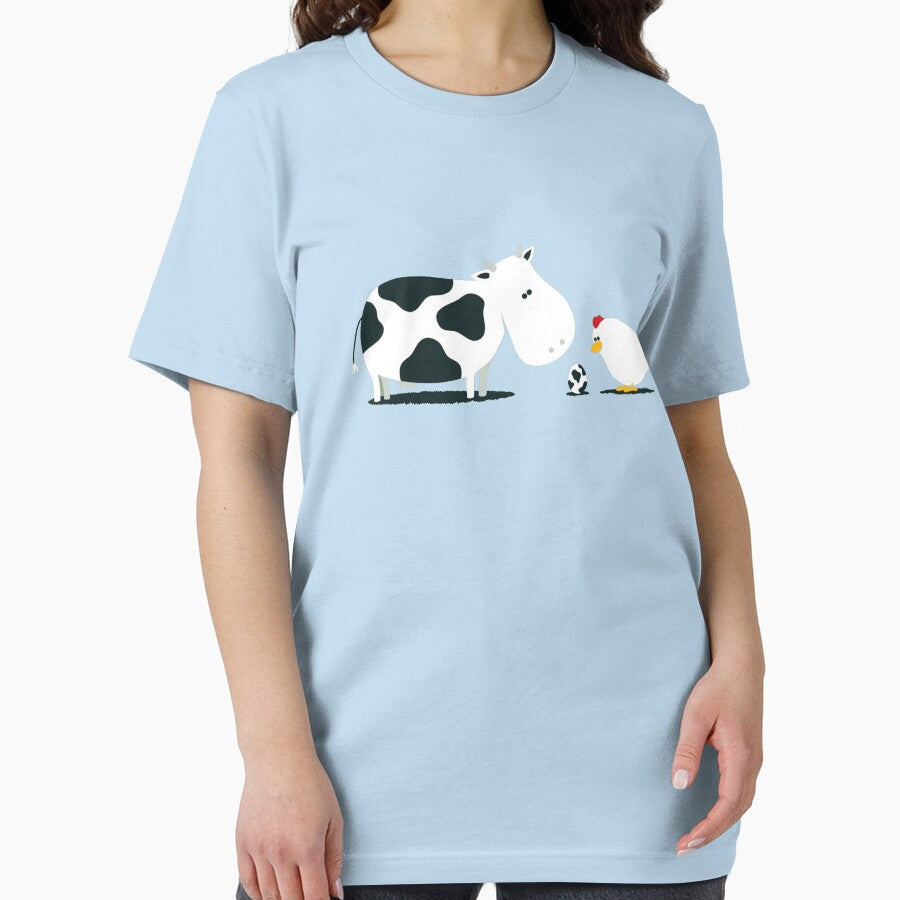 Cow & Chicken - T-shirt by GeeklyShirts