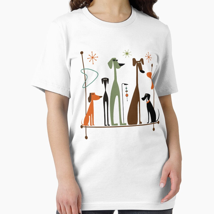 Retro Mid-Century Modern Dogs 50s 60s Style by gogo-jr