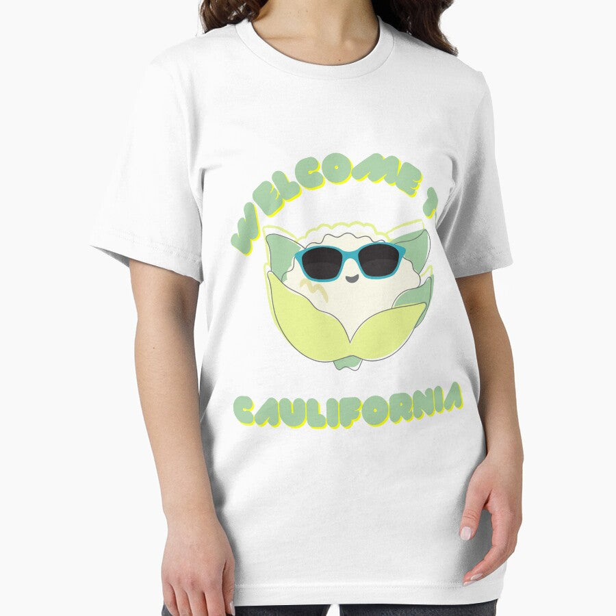 Welcome To Caulifornia Cauliflower Pun by Tasha McGlashan