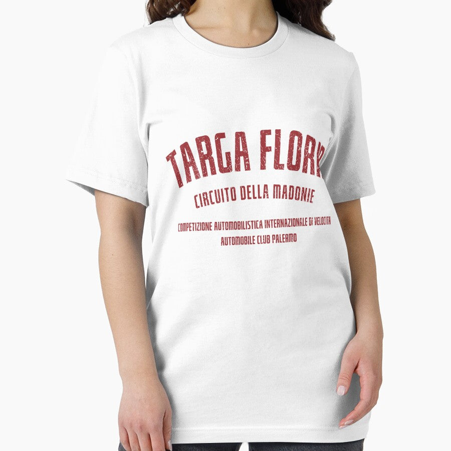 Vintage Targa Florio - Circuito della Madonie, Sicily T shirt by retropetrol