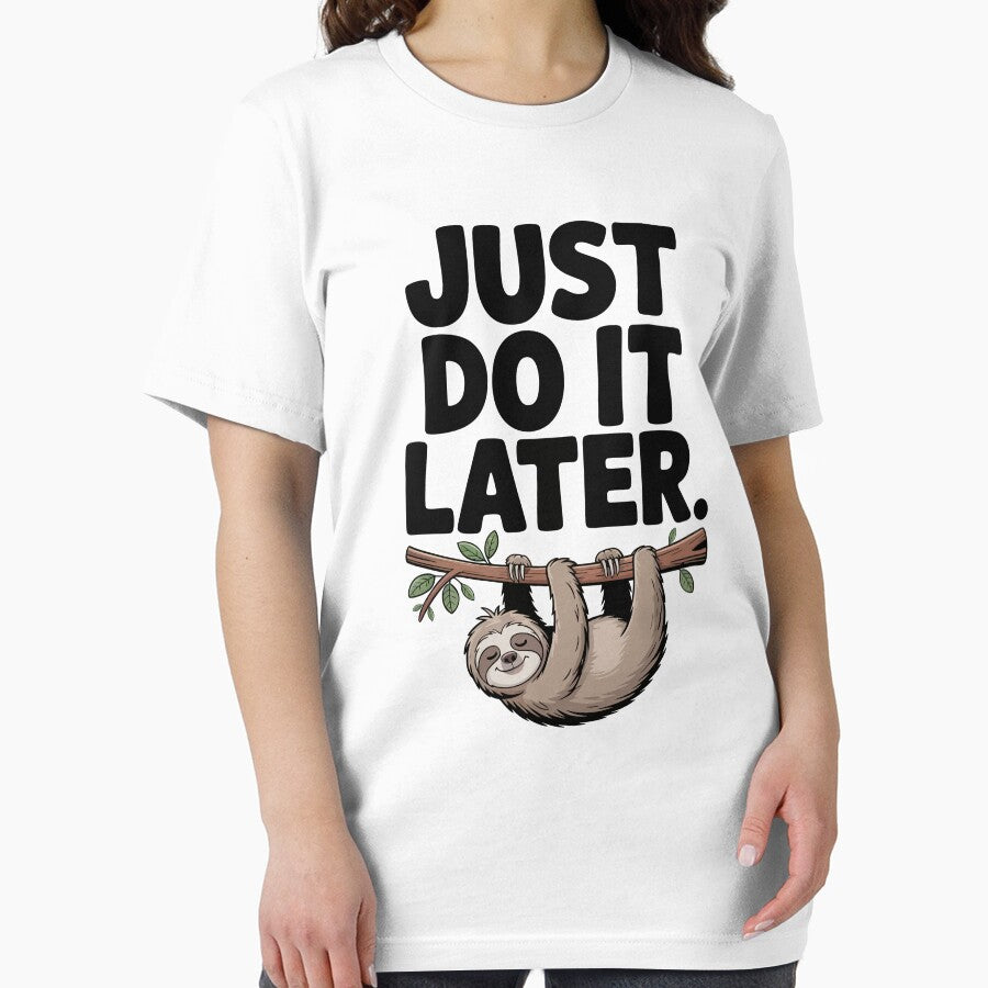 Lazy Sloth Just Do It Later by Digital Art Works  Hub
