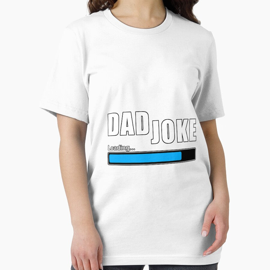 Dad Joke Loading - White / Blue by Scott Brown