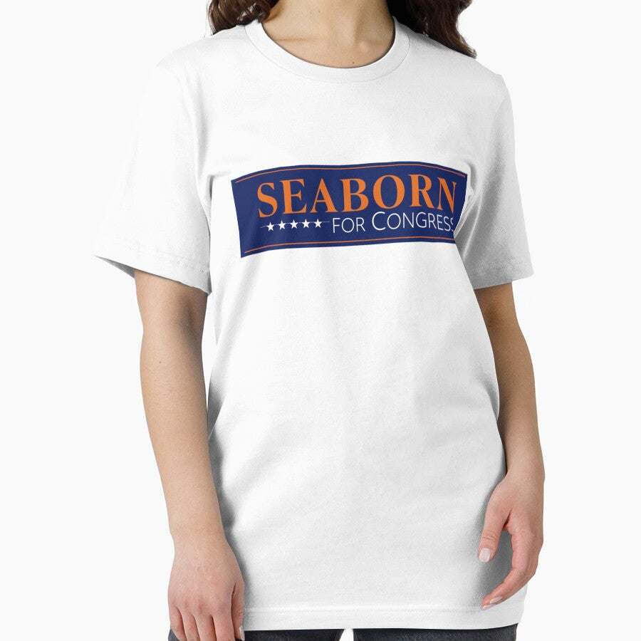 Seaborn For Congress (Orange Navy) by wendyjenn