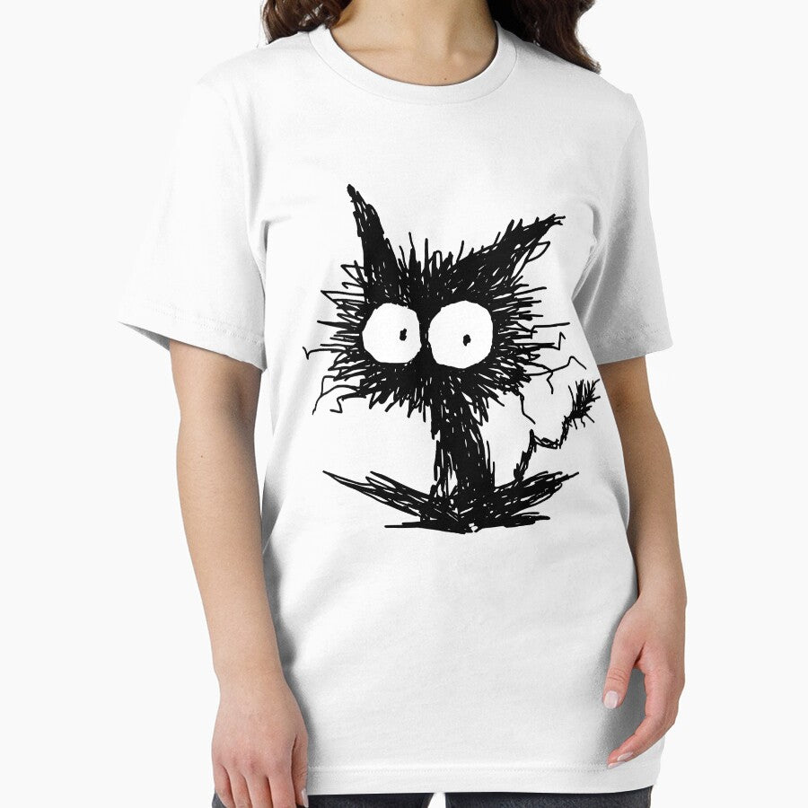 Black Unkempt Kitten GabiGabi by nekomeandon