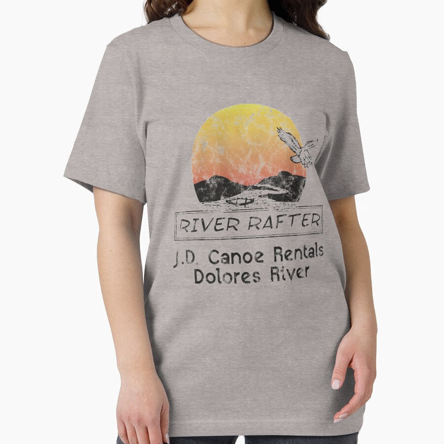 Dolores River Canoe Rentals River Rafter (distressed) by n0l4n