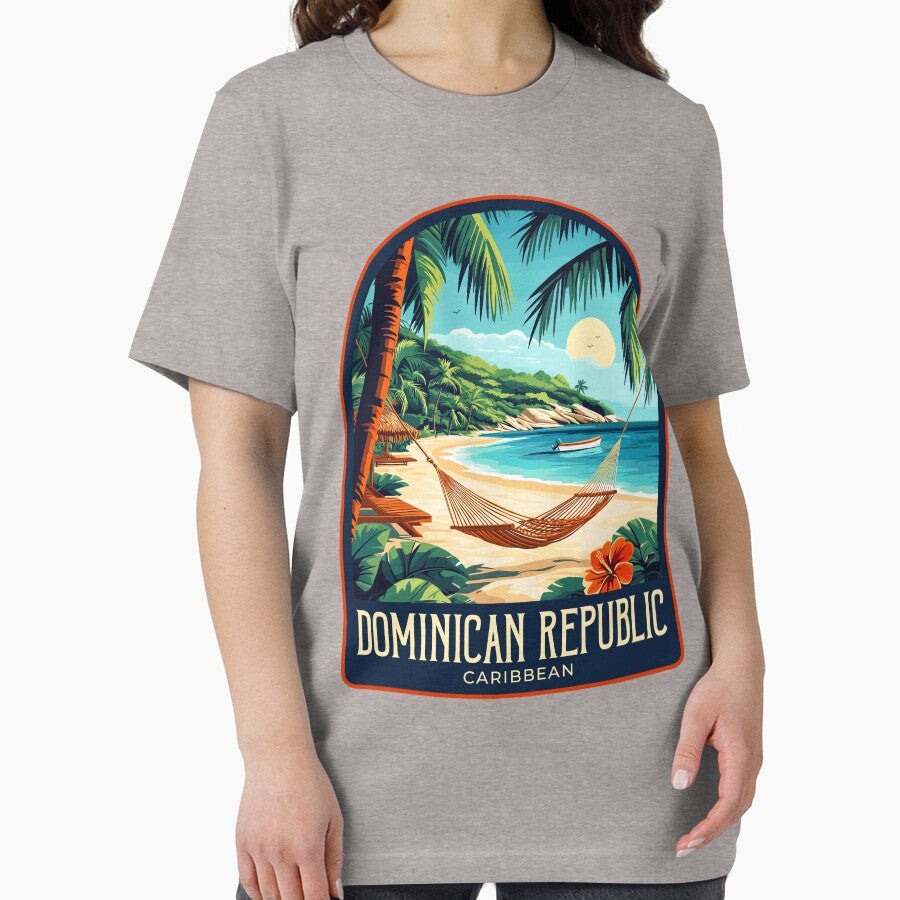 Dominican Republic Vintage Travel Illustration by HomeLivingCo